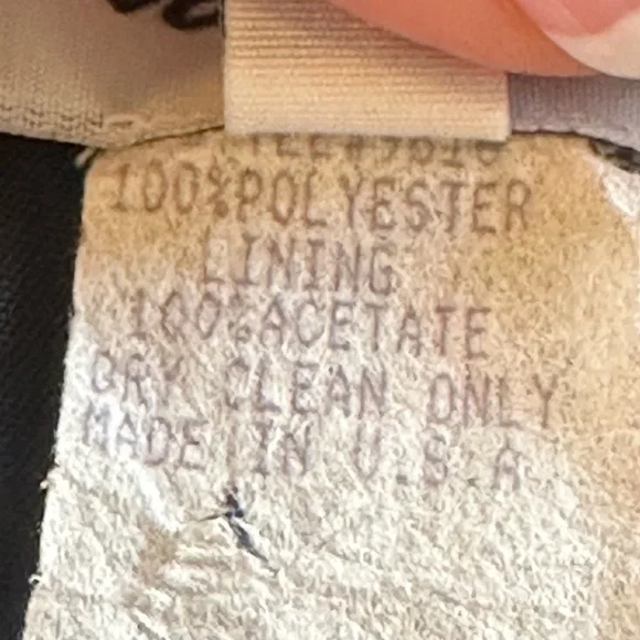 Dave & Johnny | 90’s Vintage Gold Crochet/Lace Sleeveless Maxi Formal/Prom Dress - Picture 7 of 7